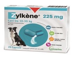 ZYLKENE CANI TAGLIA MEDIA 10-30KG 20 CAPSULE DA 225 MG - Farmacia Nuova Dr.ssa Gabriella Catellani