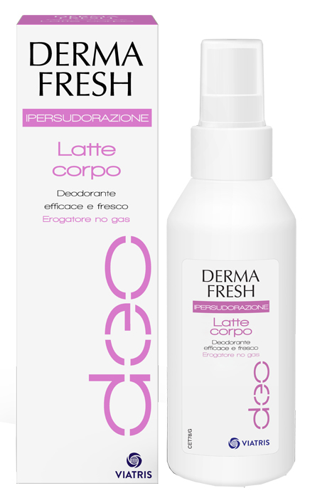 DERMAFRESH IPERSUDORAZIONE LATTE CORPO DEODORANTE 100 ML - Farmacia Nuova Dr.ssa Gabriella Catellani