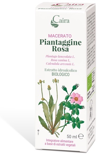 CAIRA PIANTAGGINE ROSA MACERATO IDROALCOLICO GOCCE 50 ML - Farmacia Nuova Dr.ssa Gabriella Catellani