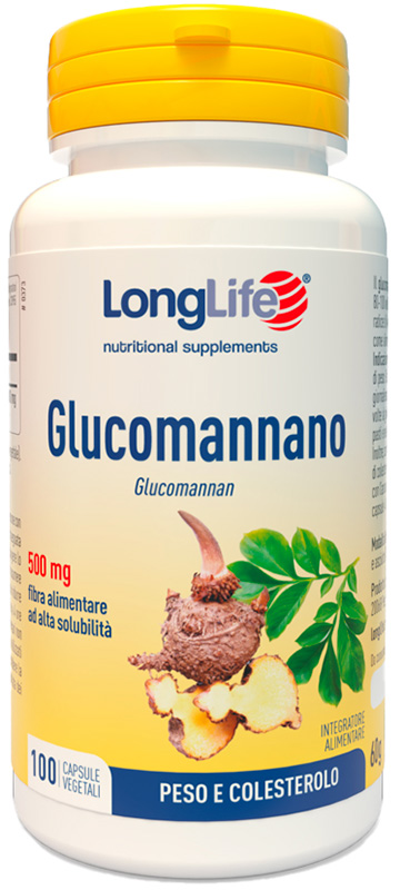 LONGLIFE GLUCOMANNANO 100 CAPSULE VEGETALI - Farmacia Nuova Dr.ssa Gabriella Catellani