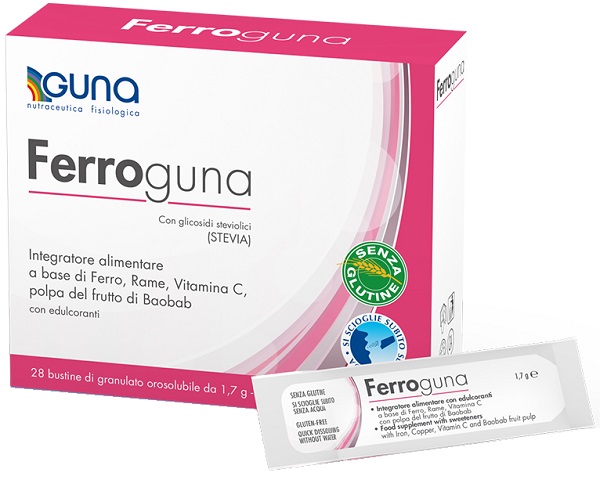 FERROGUNA 28 BUSTINE - Farmacia Nuova Dr.ssa Gabriella Catellani