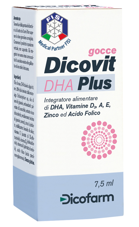 DICOVIT DHA PLUS 7,5 ML - Farmacia Nuova Dr.ssa Gabriella Catellani