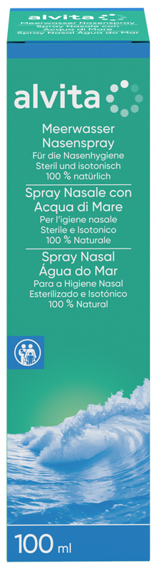 SPRAY NASALE ALVITA CON ACQUA DI MARE 100 ML - Farmacia Nuova Dr.ssa Gabriella Catellani