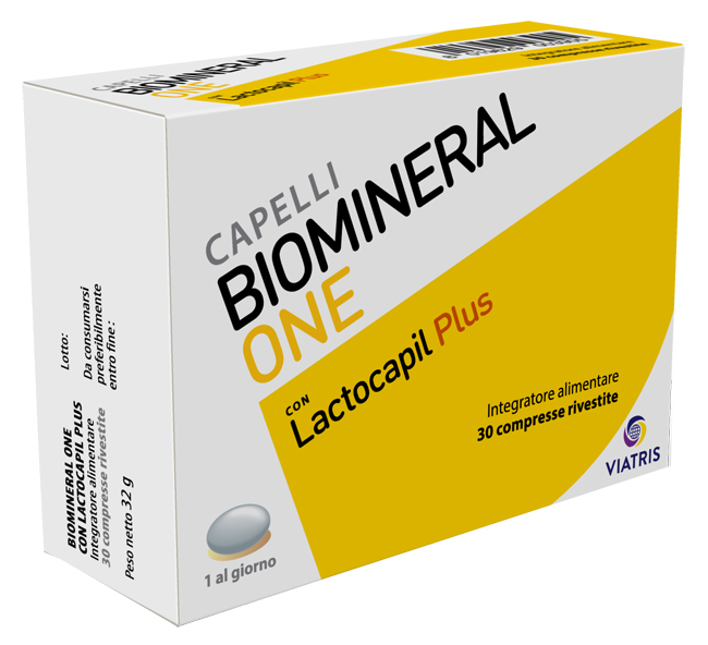 BIOMINERAL ONE LACTOCAPIL PLUS 30 COMPRESSE - Farmacia Nuova Dr.ssa Gabriella Catellani