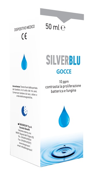 SILVER BLU GOCCE 50 ML - Farmacia Nuova Dr.ssa Gabriella Catellani
