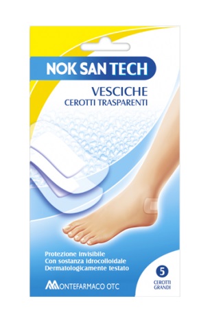 NOK SAN TECH CEROTTO VESCICALE GRANDE 5 PEZZI - Farmacia Nuova Dr.ssa Gabriella Catellani