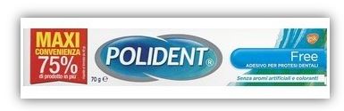 POLIDENT FREE 70 G - Farmacia Nuova Dr.ssa Gabriella Catellani