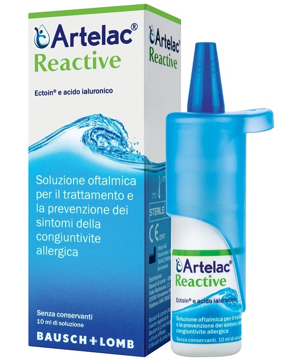ARTELAC REACTIVE SOLUZIONE OFTALMICA MULTIDOSE FLACONE 10 ML - Farmacia Nuova Dr.ssa Gabriella Catellani