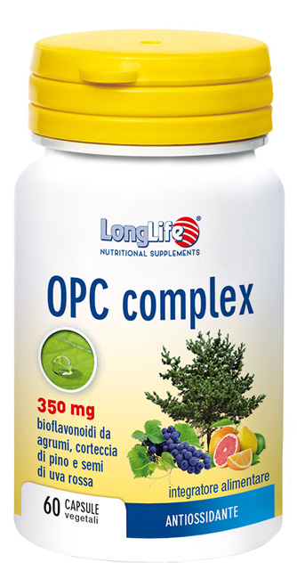 LONGLIFE OPC COMPLEX 60 CAPSULE VEGETALI - Farmacia Nuova Dr.ssa Gabriella Catellani