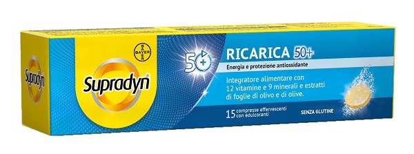 SUPRADYN RICARICA 50+ 15 COMPRESSE EFFERVESCENTI - Farmacia Nuova Dr.ssa Gabriella Catellani