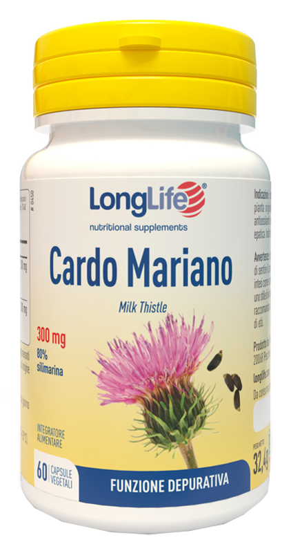 LONGLIFE CARDO MARIANO 60 CAPSULE VEGETALI - Farmacia Nuova Dr.ssa Gabriella Catellani