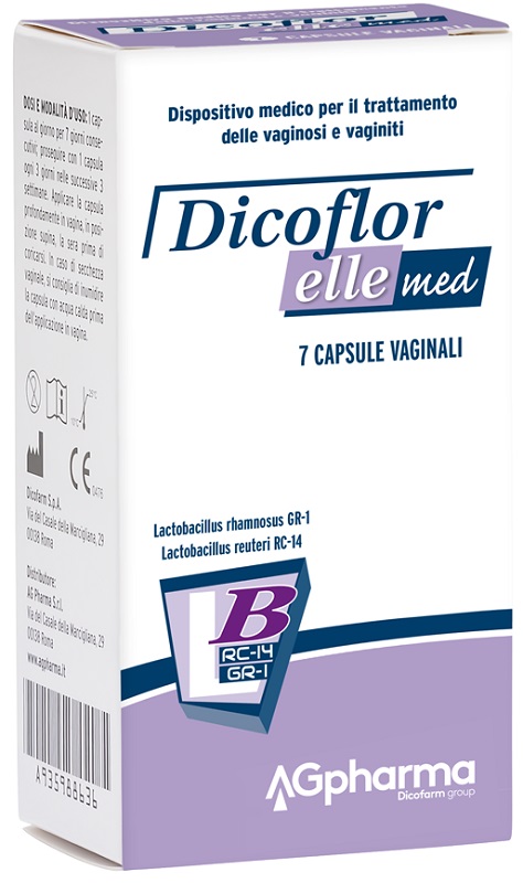 DICOFLOR ELLE MED 7 CAPSULE VAGINALI - Farmacia Nuova Dr.ssa Gabriella Catellani
