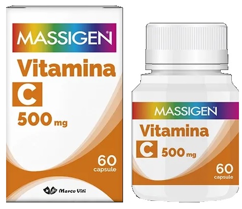 MASSIGEN C VITI 500MG DI VITAMINA C 60 CAPSULE - Farmacia Nuova Dr.ssa Gabriella Catellani