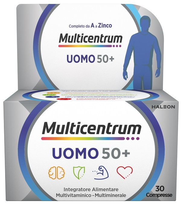 MULTICENTRUM UOMO 50+ 30 COMPRESSE - Farmacia Nuova Dr.ssa Gabriella Catellani