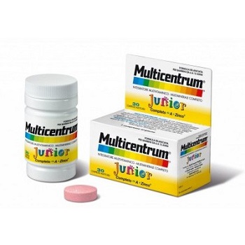 MULTICENTRUM JUNIOR 30 COMPRESSE - Farmacia Nuova Dr.ssa Gabriella Catellani