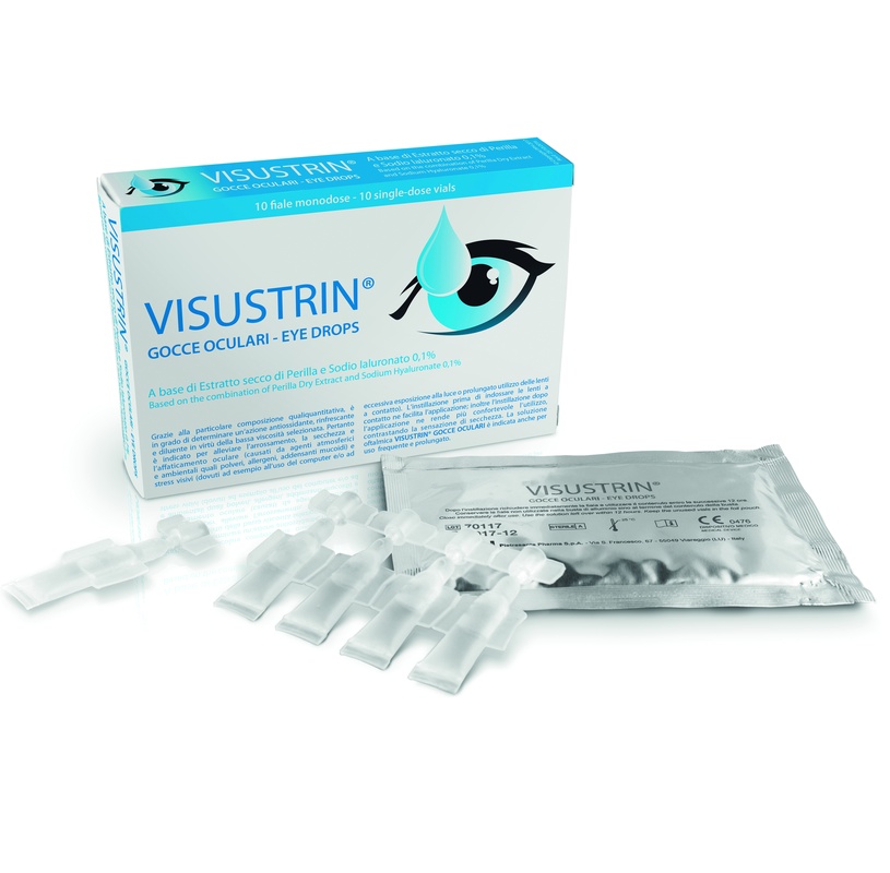VISUSTRIN GOCCE OCULARI 10 MONODOSE 0,5 ML - Farmacia Nuova Dr.ssa Gabriella Catellani