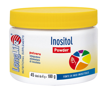 LONGLIFE INOSITOL POWDER 180 G - Farmacia Nuova Dr.ssa Gabriella Catellani