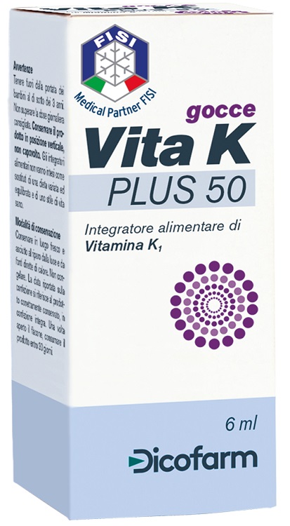 VITA K PLUS 50 GOCCE 6 ML - Farmacia Nuova Dr.ssa Gabriella Catellani