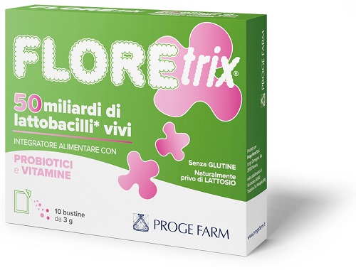 FLORETRIX 50MLD 10 BUSTINE - Farmacia Nuova Dr.ssa Gabriella Catellani