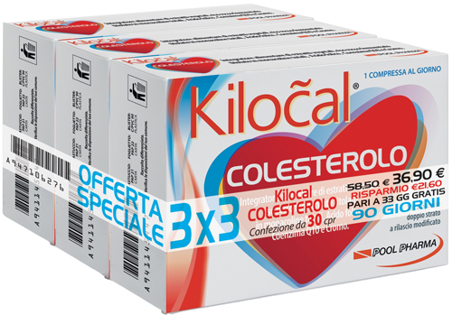 KILOCAL COLESTEROLO 30 COMPRESSE - Farmacia Nuova Dr.ssa Gabriella Catellani