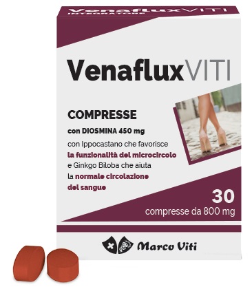 VENAFLUX VITI 30 COMPRESSE - Farmacia Nuova Dr.ssa Gabriella Catellani