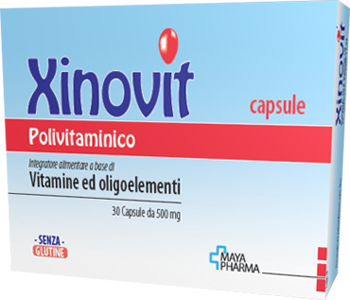 XINOVIT POLIVITAMINICO 30 CAPSULE DA 500 MG - Farmacia Nuova Dr.ssa Gabriella Catellani
