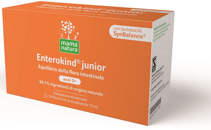 MAMA NATURA ENTEROKIND JUNIOR 10 FLACONCINI 10 ML - Farmacia Nuova Dr.ssa Gabriella Catellani