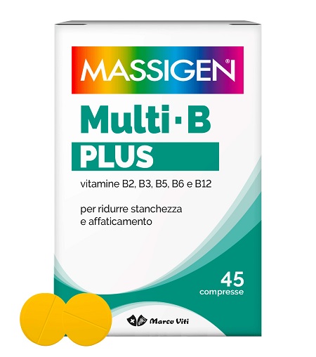 MASSIGEN MULTI B PLUS 45 COMPRESSE RIVESTITE - Farmacia Nuova Dr.ssa Gabriella Catellani
