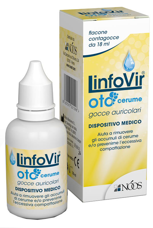 LINFOVIR OTO CERUME GOCCE AURICOLARI 18 ML - Farmacia Nuova Dr.ssa Gabriella Catellani