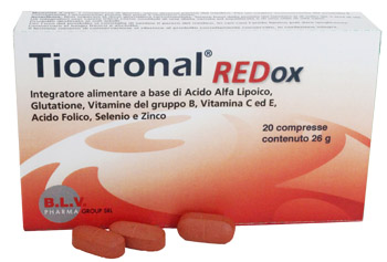 TIOCRONAL REDOX 20 COMPRESSE - Farmacia Nuova Dr.ssa Gabriella Catellani