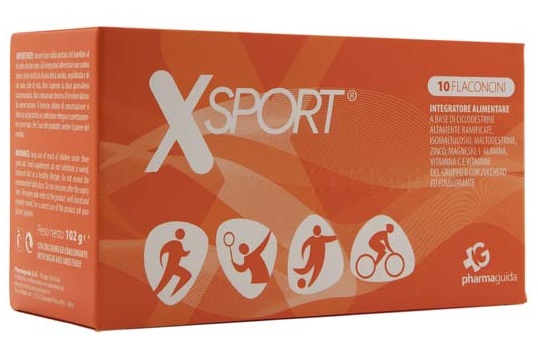 XSPORT 10 FLACONCINI 10 ML - Farmacia Nuova Dr.ssa Gabriella Catellani