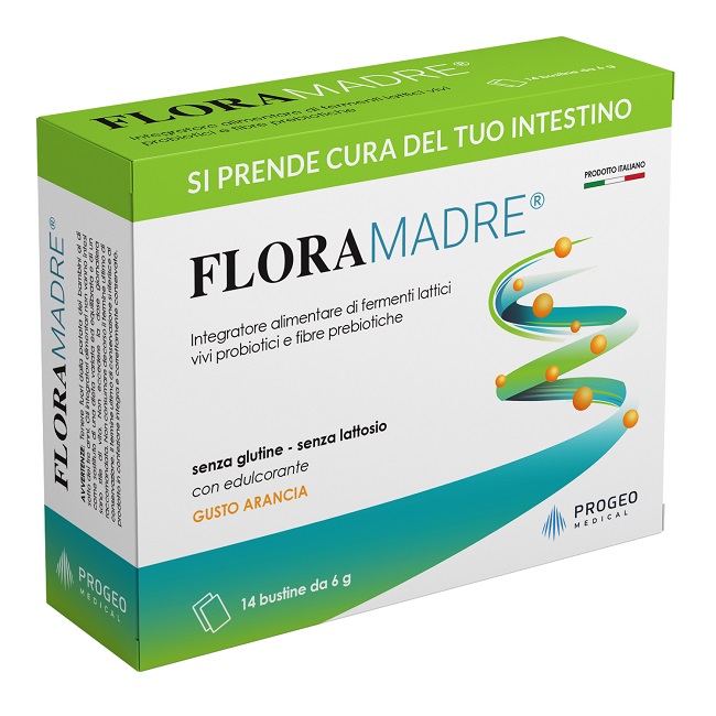 FLORAMADRE 14 BUSTINE GUSTO ARANCIA - Farmacia Nuova Dr.ssa Gabriella Catellani