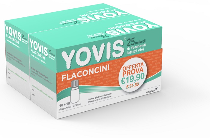 YOVIS 20 FLACONCINI DA 10 ML BIPACCO - Farmacia Nuova Dr.ssa Gabriella Catellani