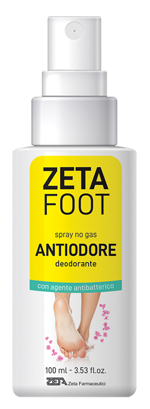 ZETAFOOT SPRAY ANTIODORE 100 ML - Farmacia Nuova Dr.ssa Gabriella Catellani