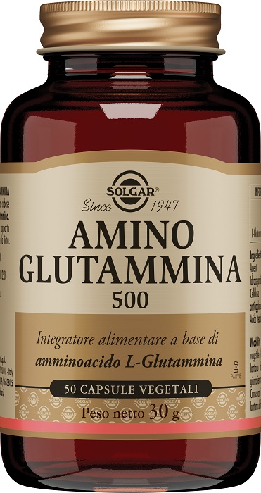 AMINO GLUTAMMINA 500 50 CAPSULE VEGETALI - Farmacia Nuova Dr.ssa Gabriella Catellani
