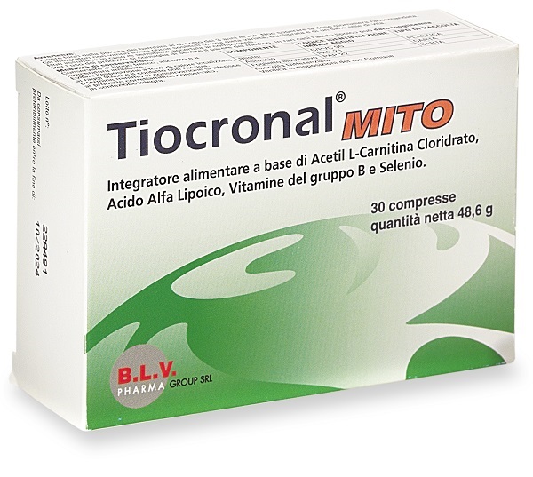 TIOCRONAL MITO 30 COMPRESSE - Farmacia Nuova Dr.ssa Gabriella Catellani