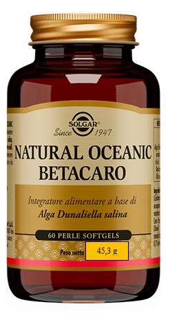 NATURAL OCEANIC BETACARO 60 PERLE - Farmacia Nuova Dr.ssa Gabriella Catellani