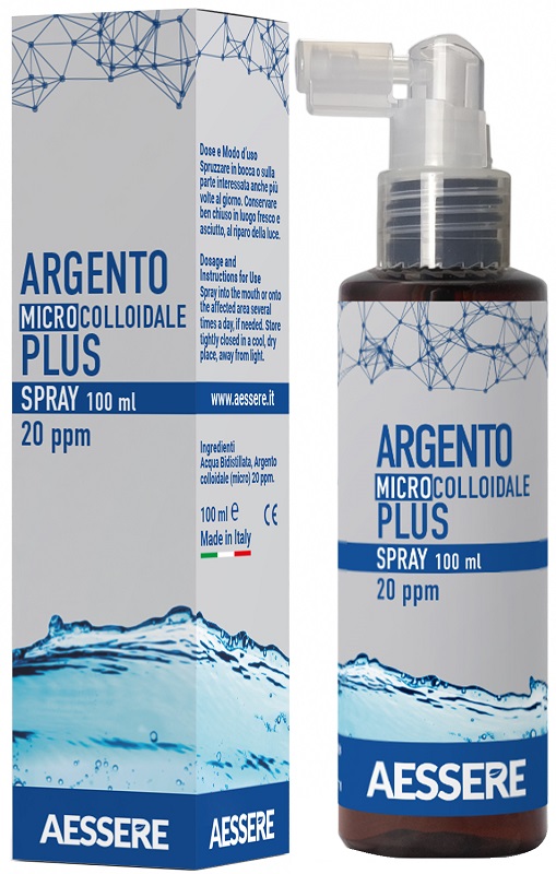 ARGENTO COLLOIDALE PLUS SPRAY 100 ML - Farmacia Nuova Dr.ssa Gabriella Catellani