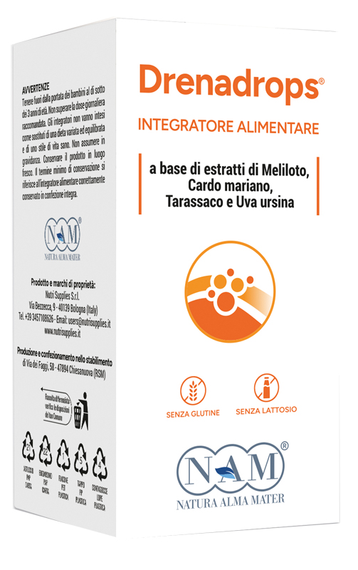 DRENADROPS SOLUZIONE IDROALCOLICA 100 ML - Farmacia Nuova Dr.ssa Gabriella Catellani