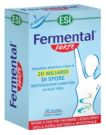 ESI FERMENTAL FORTE 10 BUSTINE OROSOLUBILI - Farmacia Nuova Dr.ssa Gabriella Catellani