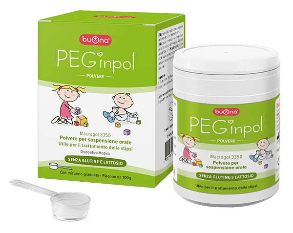 PEGINPOL MACROGOL 3350 SOSPENSIONE ORALE 100 G - Farmacia Nuova Dr.ssa Gabriella Catellani