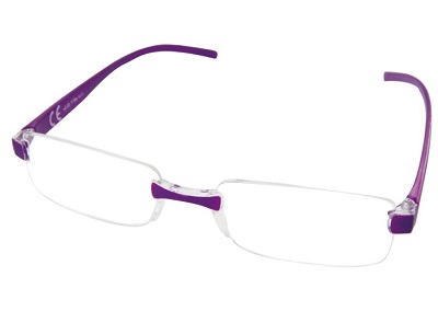 OCCHIALE DA LETTURA PREMONTATO T-VEDO RIMLESS VIOLA +2,00 - Farmacia Nuova Dr.ssa Gabriella Catellani