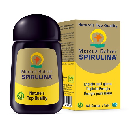 SPIRULINA MARCUS ROHRER RICARICA 180 COMPRESSE - Farmacia Nuova Dr.ssa Gabriella Catellani