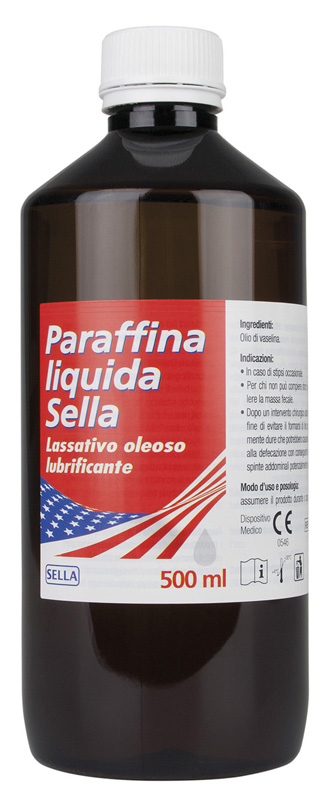 PARAFFINA LIQUIDA MD LASSATIVO 500 ML SELLA - Farmacia Nuova Dr.ssa Gabriella Catellani