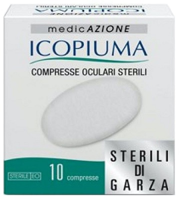 COMPRESSE OCULARI ADESIVE STERILI 10 PEZZI - Farmacia Nuova Dr.ssa Gabriella Catellani