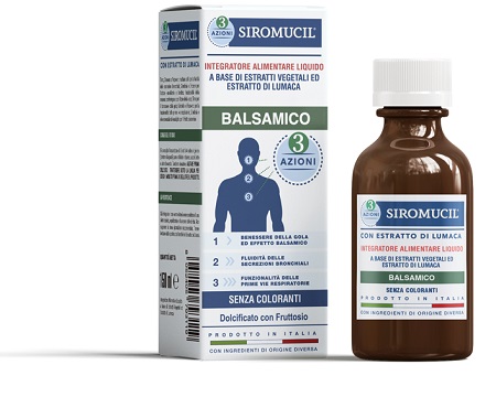 SIROMUCIL 3 AZIONI BALSAMICO 150 ML - Farmacia Nuova Dr.ssa Gabriella Catellani