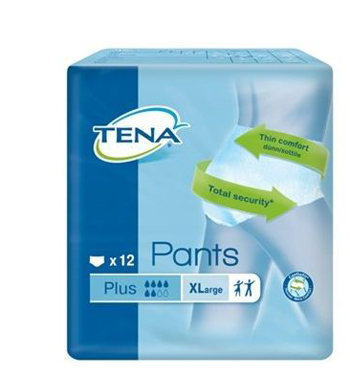 PANNOLONE PULL UP TENA PANTS PLUS TAGLIA EXTRA LARGE 12 PEZZI - Farmacia Nuova Dr.ssa Gabriella Catellani