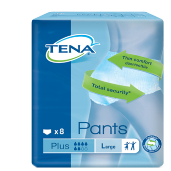 PANNOLONE PULL-UP TENA PANTS PLUS TAGLIA LARGE 8 PEZZI - Farmacia Nuova Dr.ssa Gabriella Catellani