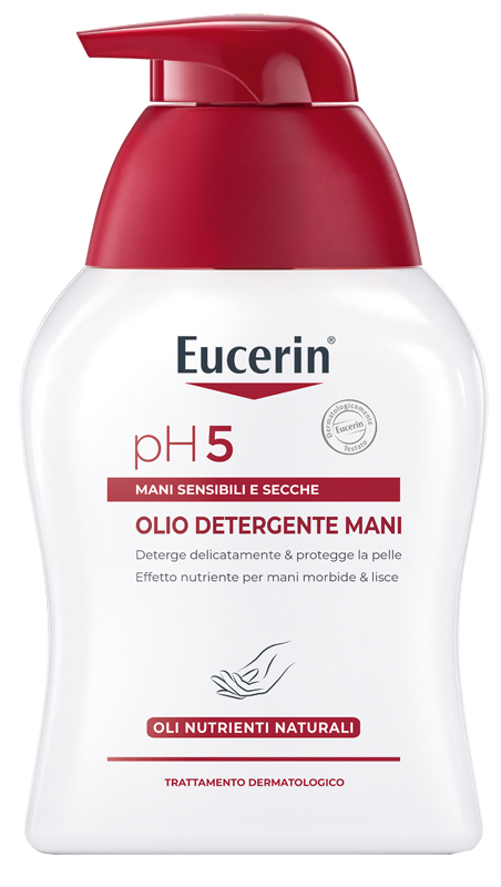 EUCERIN PH5 OLIO DETERGENTE MANI SECCHE E SCREPOLATE 250 ML - Farmacia Nuova Dr.ssa Gabriella Catellani