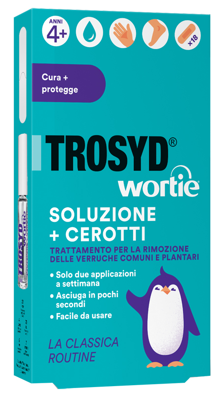 TROSYD WORTIE SOLUZIONE + CEROTTI - Farmacia Nuova Dr.ssa Gabriella Catellani